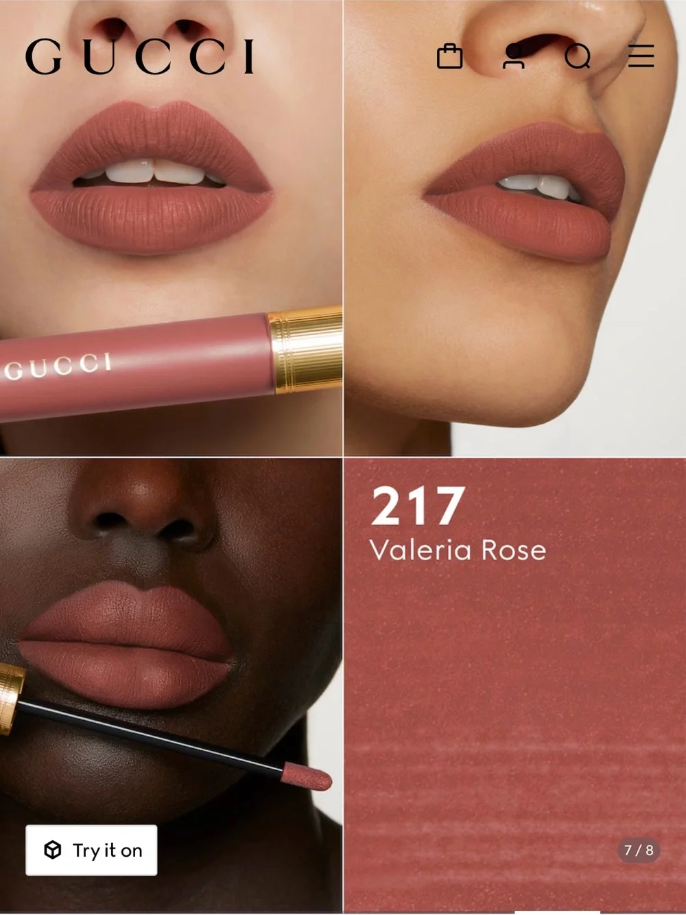 Gucci Matte Liquid Lipstick RETAIL $50!